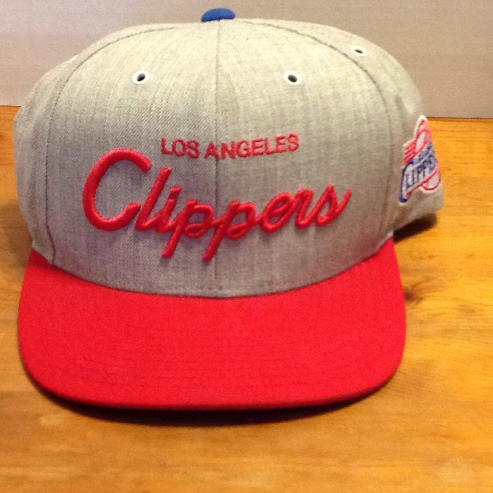 LA clippers SnapBack Mitchell & ness